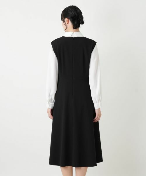 Leilian / レリアン ロング・マキシ丈ワンピース | ストレッチジャンパースカート【26年2月カタログ】 | 詳細22