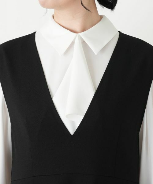 Leilian / レリアン ロング・マキシ丈ワンピース | ストレッチジャンパースカート【26年2月カタログ】 | 詳細23