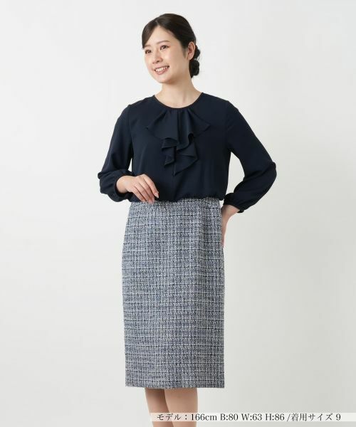 Leilian / レリアン ドレス | フォーマル切替ワンピース【26年1月カタログ】 | 詳細17