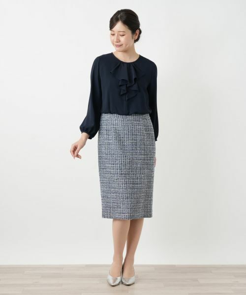 Leilian / レリアン ドレス | フォーマル切替ワンピース【26年1月カタログ】 | 詳細18