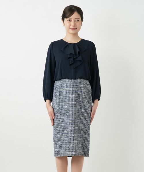 Leilian / レリアン ドレス | フォーマル切替ワンピース【26年1月カタログ】 | 詳細21