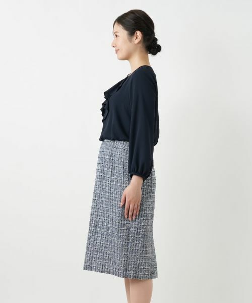 Leilian / レリアン ドレス | フォーマル切替ワンピース【26年1月カタログ】 | 詳細22