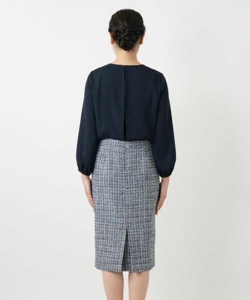 Leilian / レリアン ドレス | フォーマル切替ワンピース【26年1月カタログ】 | 詳細23