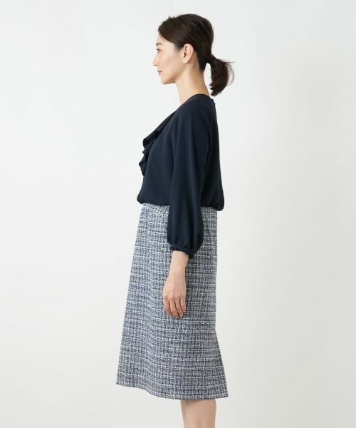 Leilian / レリアン ドレス | フォーマル切替ワンピース【26年1月カタログ】 | 詳細5