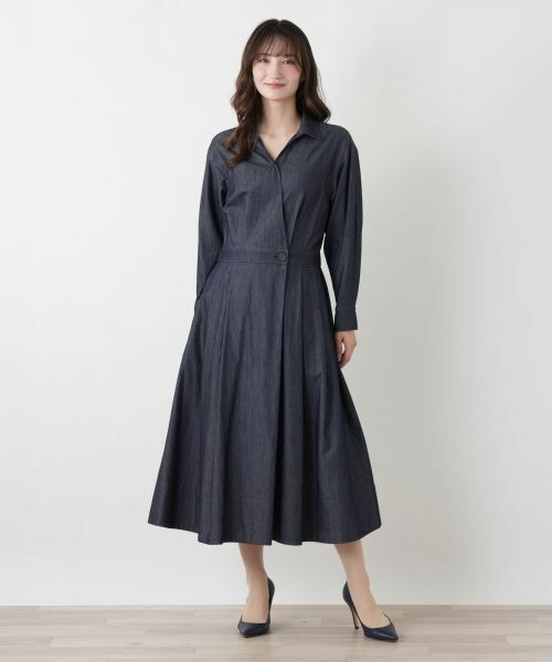 Leilian / レリアン ドレス | 洗えるデニムワンピース【26年2月カタログ】 | 詳細20