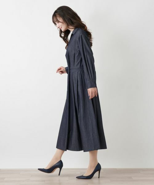 Leilian / レリアン ドレス | 洗えるデニムワンピース【26年2月カタログ】 | 詳細21