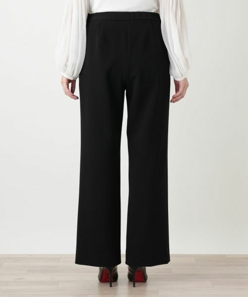 Leilian / レリアン その他パンツ | ワイドストレッチパンツ【26年2月カタログ】 | 詳細22