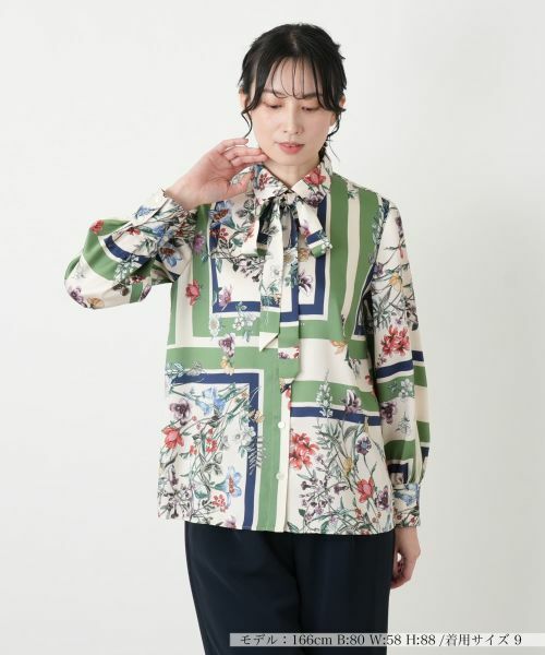 Leilian / レリアン シャツ・ブラウス | プリントブラウス【26年2月カタログ】 | 詳細21
