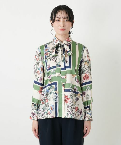 Leilian / レリアン シャツ・ブラウス | プリントブラウス【26年2月カタログ】 | 詳細25