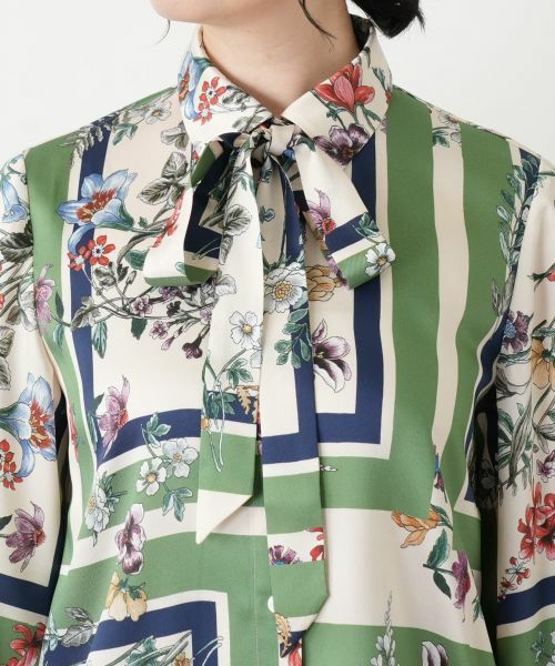 Leilian / レリアン シャツ・ブラウス | プリントブラウス【26年2月カタログ】 | 詳細29