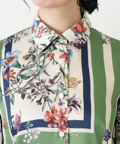 Leilian / レリアン シャツ・ブラウス | プリントブラウス【26年2月カタログ】 | 詳細30