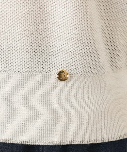 Leilian / レリアン ニット・セーター | ラメメッシュ編みセーター【26年2月カタログ】 | 詳細10