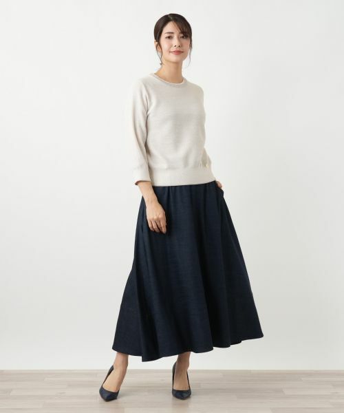 Leilian / レリアン ニット・セーター | ラメメッシュ編みセーター【26年2月カタログ】 | 詳細14