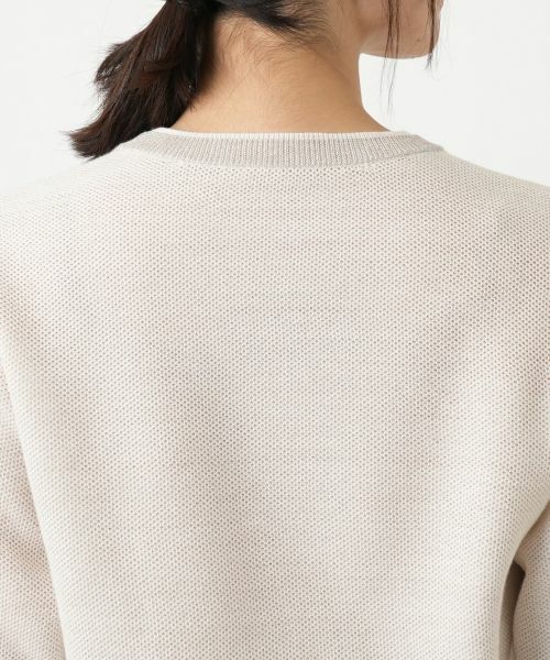 Leilian / レリアン ニット・セーター | ラメメッシュ編みセーター【26年2月カタログ】 | 詳細7