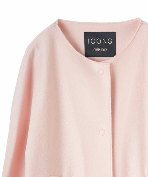 Leilian / レリアン テーラードジャケット | ノーカラージャケット【CINZIA ROCCA】 | 詳細4