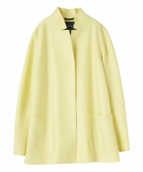 Leilian / レリアン テーラードジャケット | 比翼風ジャケット【CINZIA ROCCA】（イエロー）