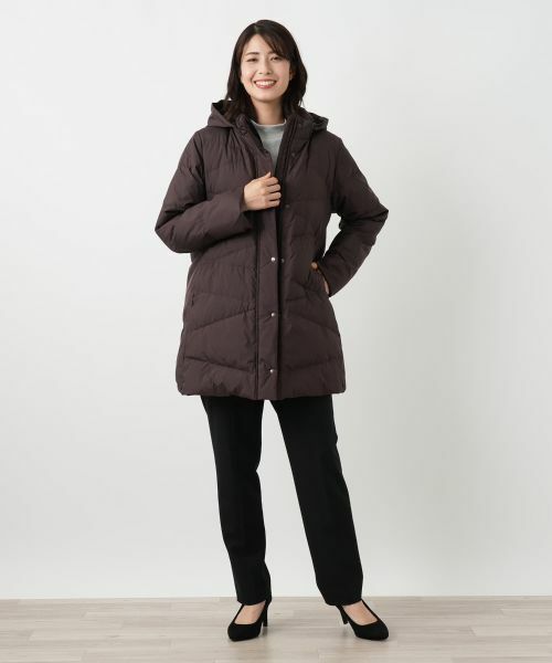 Leilian / レリアン その他アウター | クロスステッチダウンコート | 詳細1