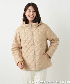 Leilian / レリアン その他アウター | フーデッドダウンコート