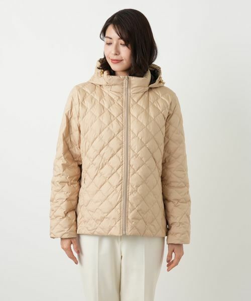 Leilian / レリアン その他アウター | フーデッドダウンコート | 詳細4