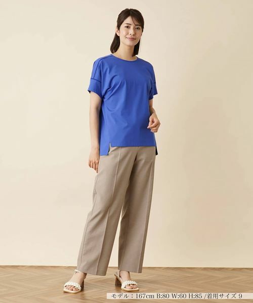 Leilian / レリアン カットソー | レースラインカットソー | 詳細1