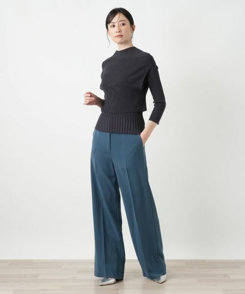 Leilian / レリアン ニット・セーター | 2WAYハイネックニット【BOURGE】 | 詳細1
