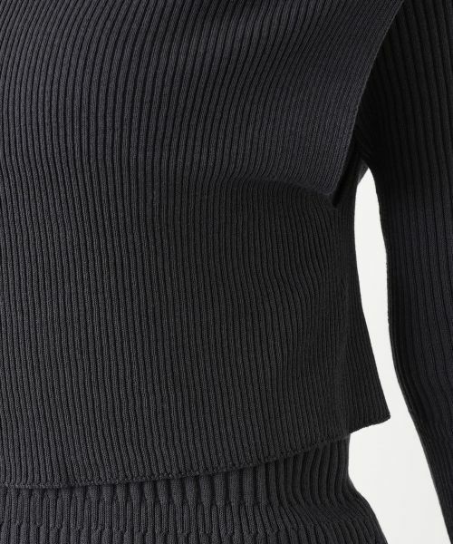 Leilian / レリアン ニット・セーター | 2WAYハイネックニット【BOURGE】 | 詳細12