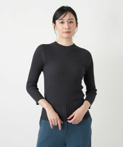 Leilian / レリアン ニット・セーター | 2WAYハイネックニット【BOURGE】 | 詳細4
