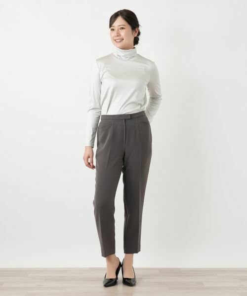 Leilian / レリアン その他パンツ | コンフォートストレッチクロップドパンツ | 詳細1