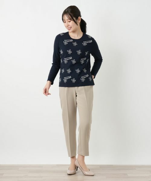 Leilian / レリアン その他パンツ | コンフォートストレッチクロップドパンツ | 詳細10