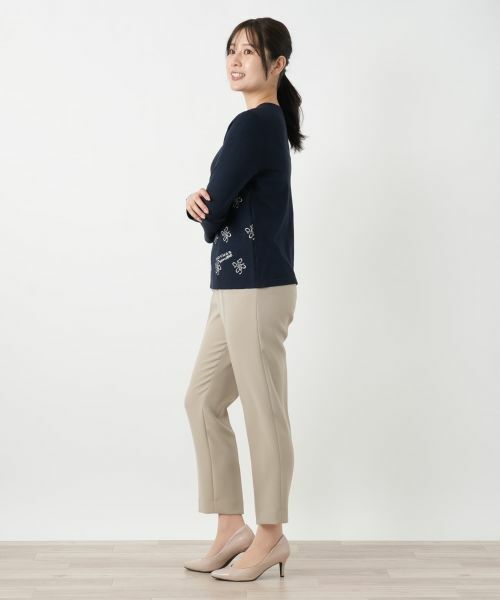 Leilian / レリアン その他パンツ | コンフォートストレッチクロップドパンツ | 詳細11