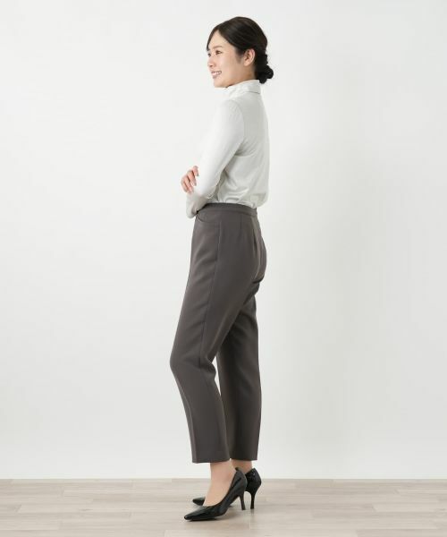 Leilian / レリアン その他パンツ | コンフォートストレッチクロップドパンツ | 詳細2