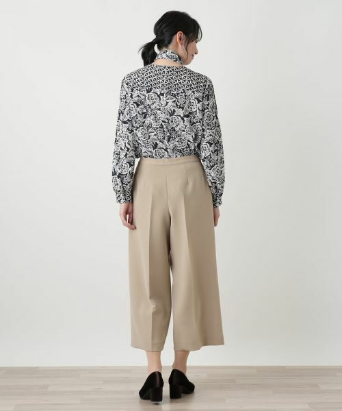 Leilian / レリアン その他パンツ | コンフォートストレッチワイドパンツ | 詳細12