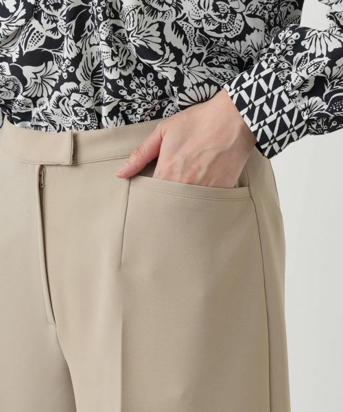Leilian / レリアン その他パンツ | コンフォートストレッチワイドパンツ | 詳細16