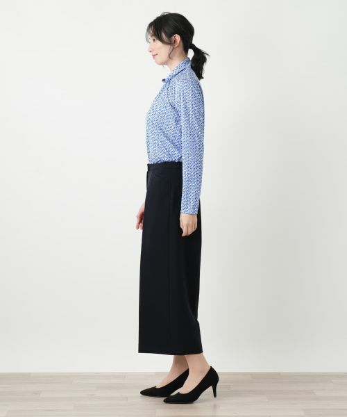 Leilian / レリアン その他パンツ | コンフォートストレッチワイドパンツ | 詳細2