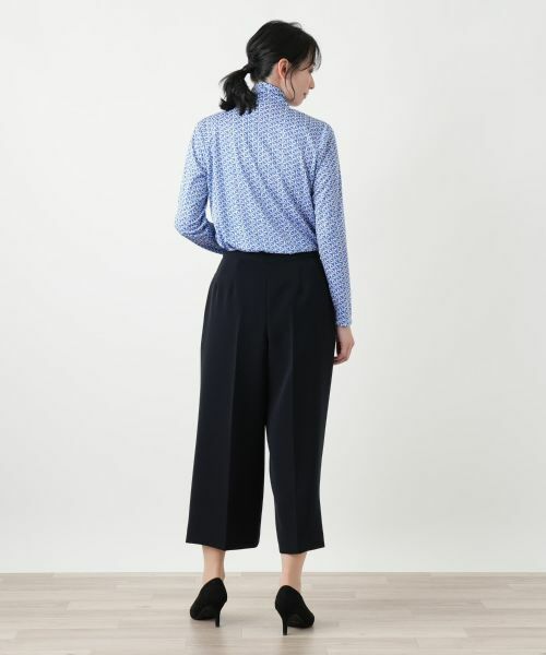 Leilian / レリアン その他パンツ | コンフォートストレッチワイドパンツ | 詳細3