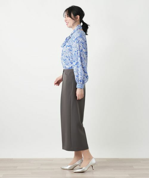 Leilian / レリアン その他パンツ | コンフォートストレッチワイドパンツ | 詳細5