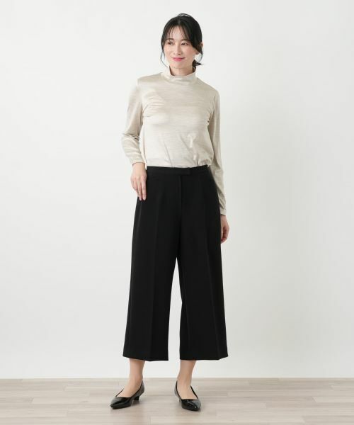 Leilian / レリアン その他パンツ | コンフォートストレッチワイドパンツ | 詳細7