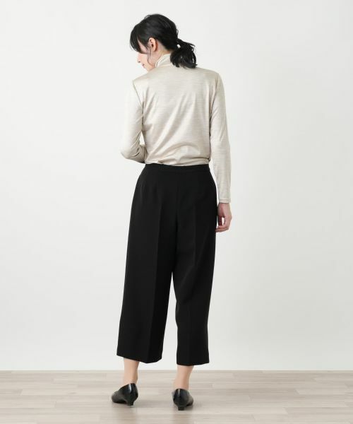 Leilian / レリアン その他パンツ | コンフォートストレッチワイドパンツ | 詳細9