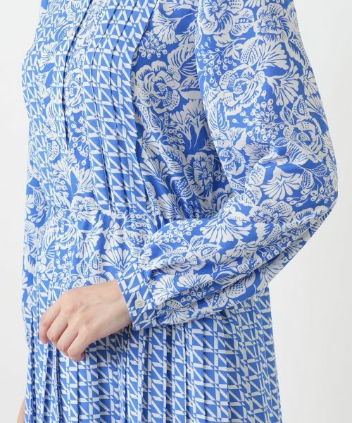 Leilian / レリアン ドレス | プリントシャツワンピース【ROCHAS Premiere】 | 詳細12