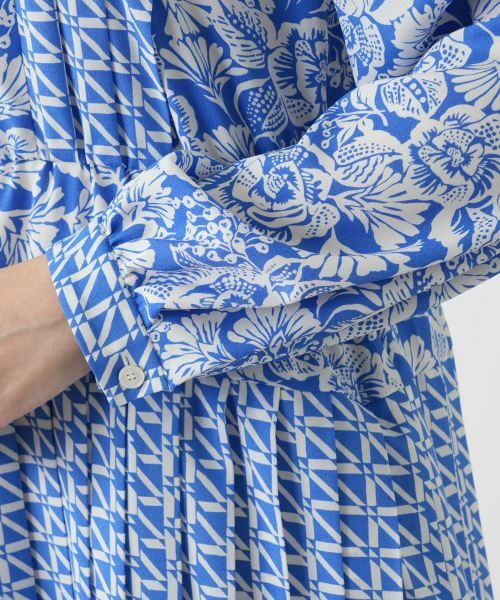 Leilian / レリアン ドレス | プリントシャツワンピース【ROCHAS Premiere】 | 詳細16