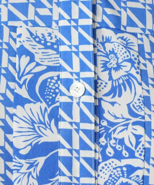 Leilian / レリアン ドレス | プリントシャツワンピース【ROCHAS Premiere】 | 詳細18