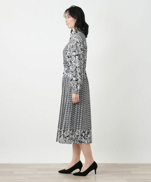Leilian / レリアン ドレス | プリントシャツワンピース【ROCHAS Premiere】 | 詳細2