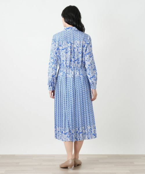 Leilian / レリアン ドレス | プリントシャツワンピース【ROCHAS Premiere】 | 詳細6