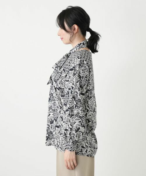 Leilian / レリアン シャツ・ブラウス | ペイズリーボウタイブラウス【ROCHAS Premiere】 | 詳細9