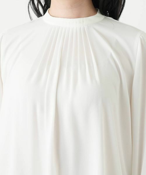 Leilian / レリアン シャツ・ブラウス | タックプリーツブラウス【ROCHAS Premiere】 | 詳細10