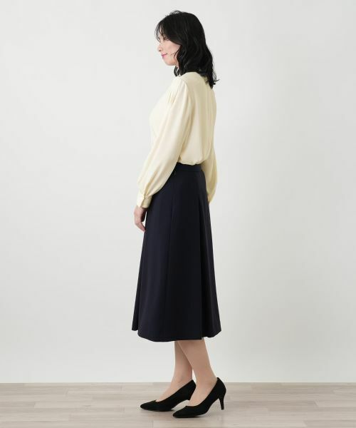 Leilian / レリアン シャツ・ブラウス | タックプリーツブラウス【ROCHAS Premiere】 | 詳細2