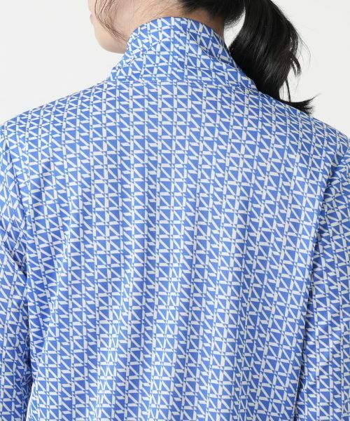 Leilian / レリアン カットソー | 幾何学柄ハイネックカットソー【ROCHAS Premiere】 | 詳細11