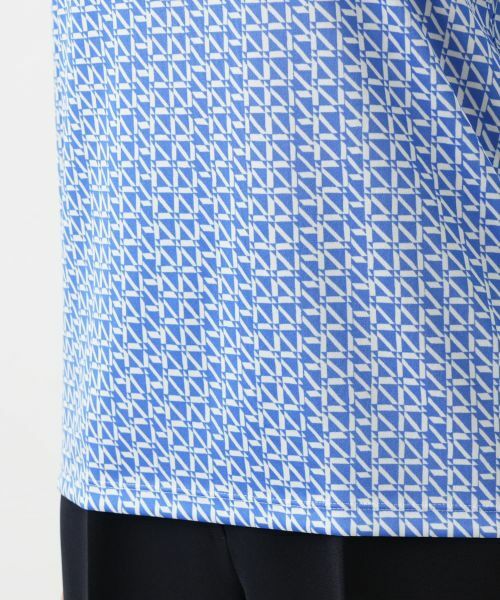 Leilian / レリアン カットソー | 幾何学柄ハイネックカットソー【ROCHAS Premiere】 | 詳細13