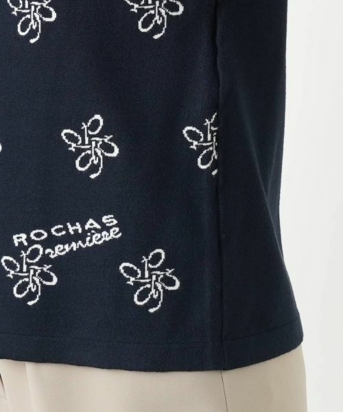 Leilian / レリアン ニット・セーター | リボン柄クルーネックニット【ROCHAS Premiere】 | 詳細13