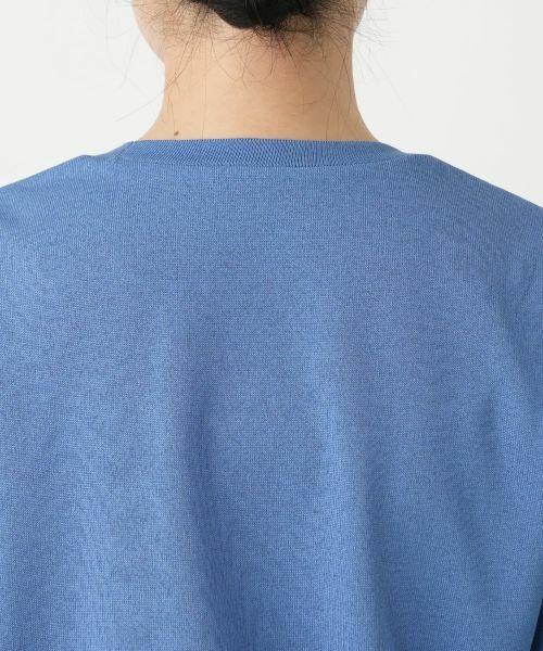 Leilian / レリアン ニット・セーター | プリント切替クルーネックニット【ROCHAS Premiere】 | 詳細8